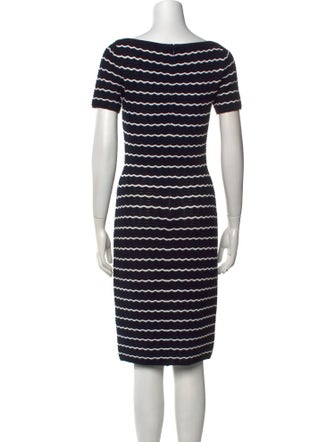 Carolina Herrera Striped Knee-Length Dress