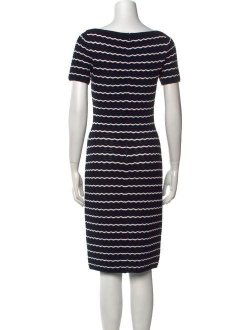 Carolina Herrera Striped Knee-Length Dress