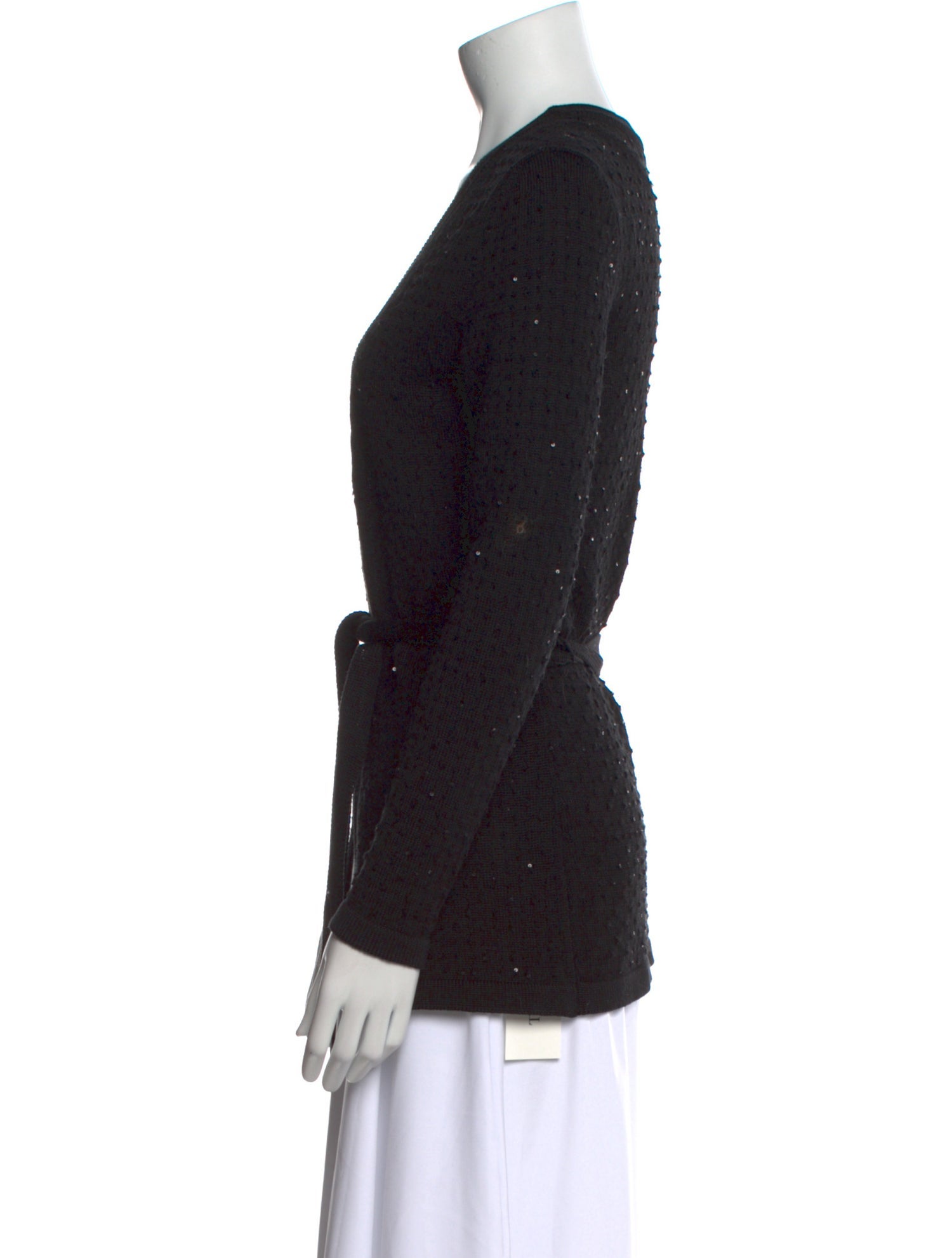 Carolina Herrera Open Front Sweater
