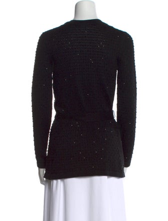 Carolina Herrera Open Front Sweater