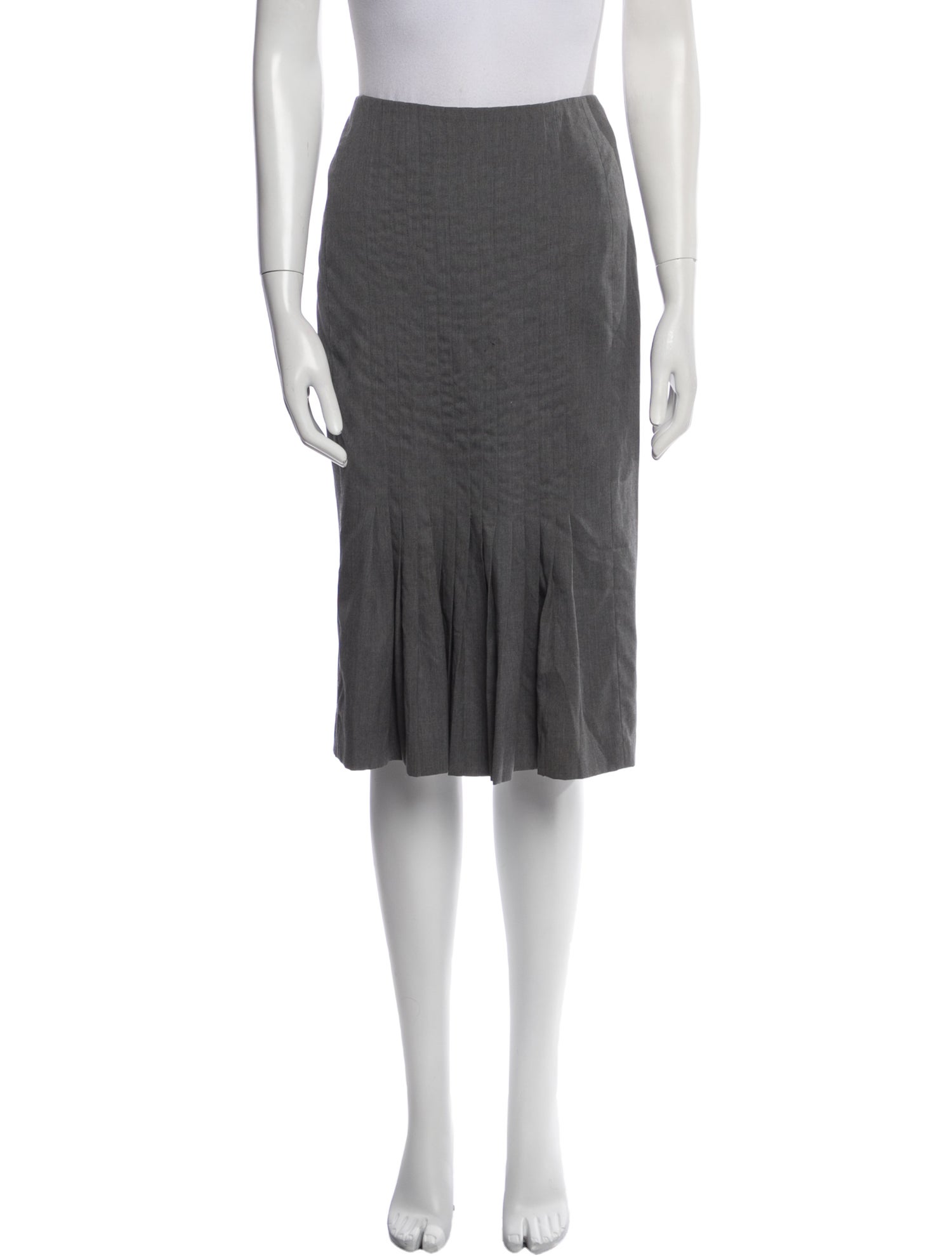 Carolina Herrera Wool Knee-Length Skirt