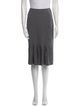 Carolina Herrera Wool Knee-Length Skirt