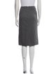 Carolina Herrera Wool Knee-Length Skirt