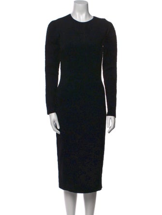 Carolina Herrera Printed Midi Length Dress