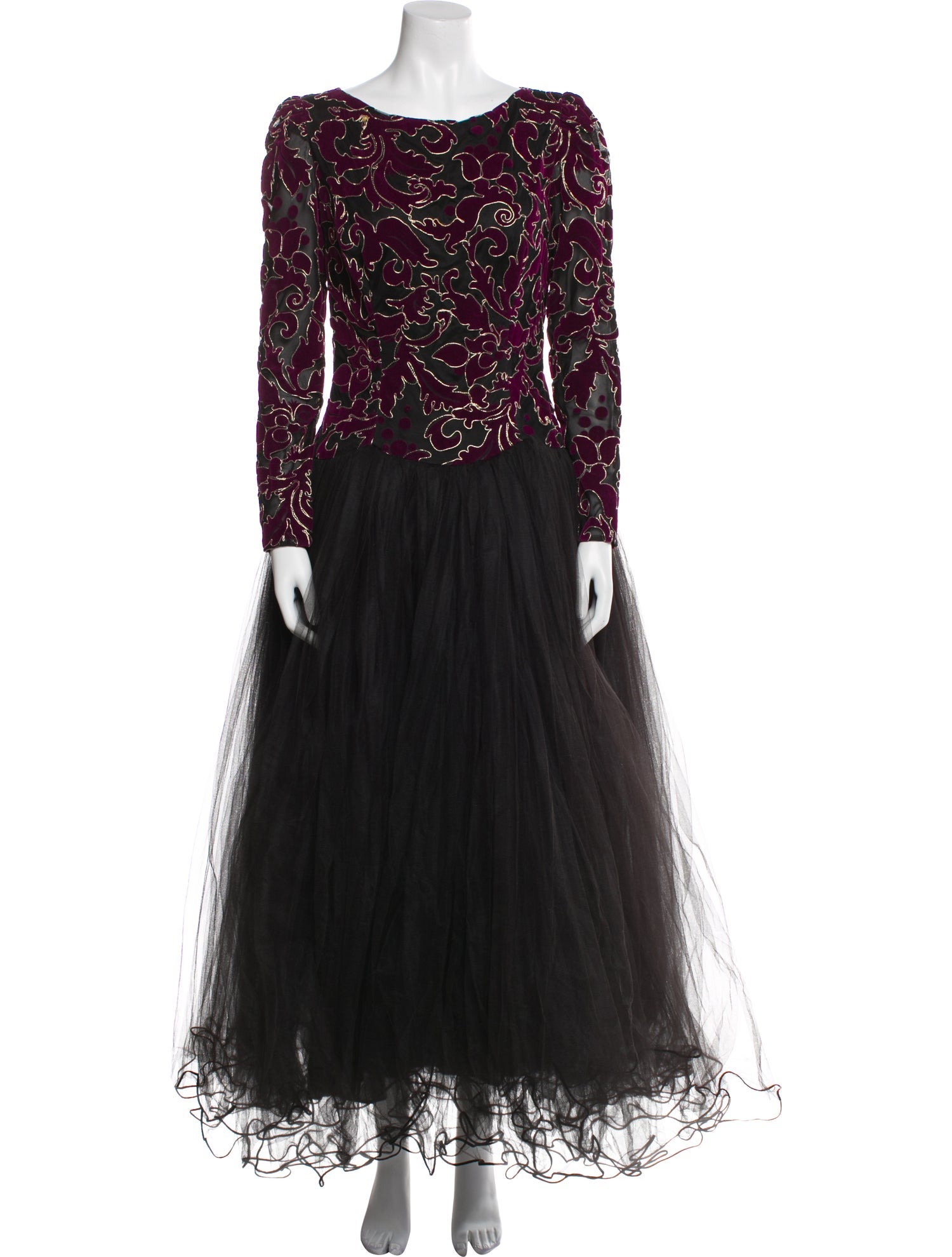 Carolina Herrera Vintage Long Dress