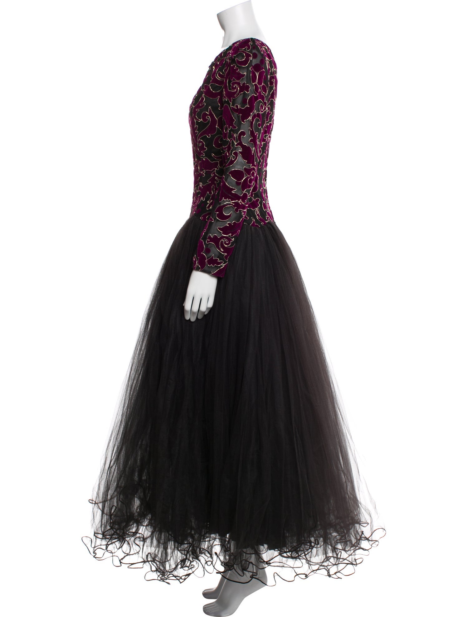 Carolina Herrera Vintage Long Dress