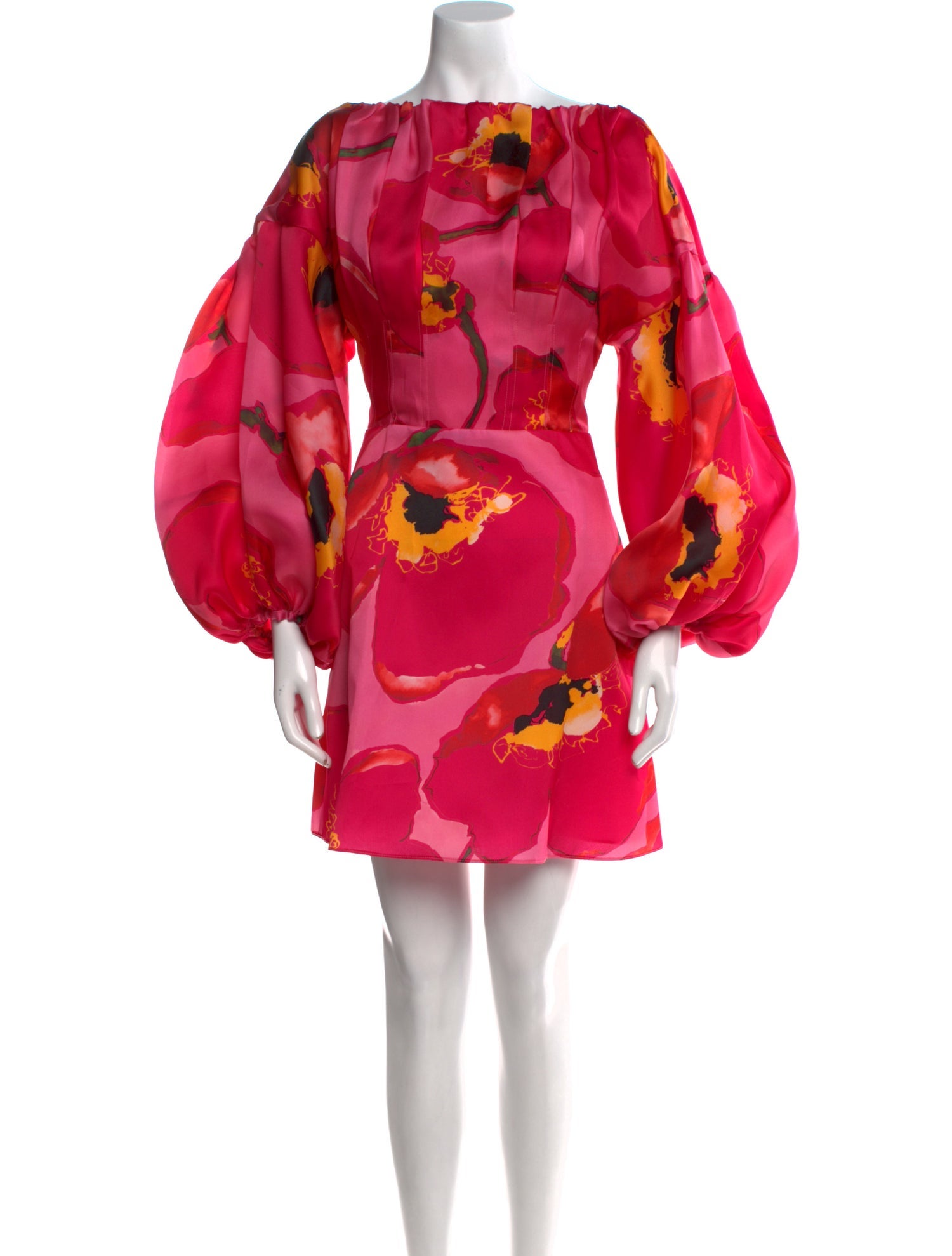 Carolina Herrera Silk Mini Dress