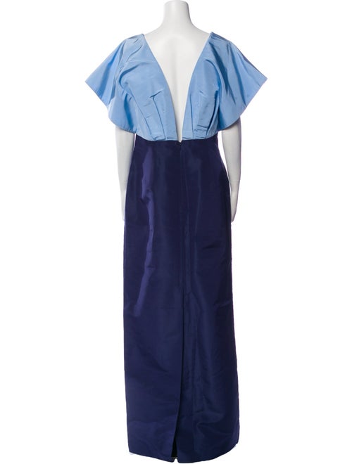 Carolina Herrera Silk Long Dress