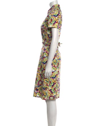 Carolina Herrera Printed Knee-Length Dress