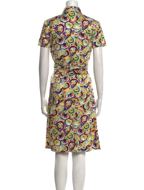 Carolina Herrera Printed Knee-Length Dress