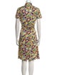 Carolina Herrera Printed Knee-Length Dress