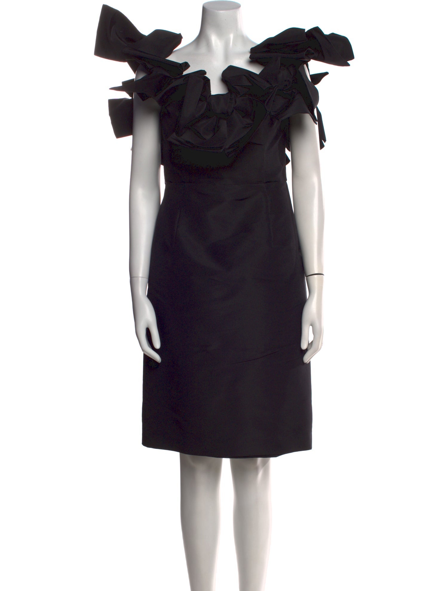 Carolina Herrera Silk Mini Dress