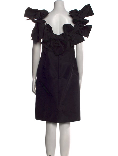 Carolina Herrera Silk Mini Dress