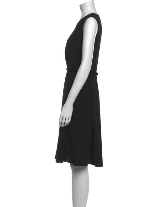 CH Carolina Herrera V-Neck Knee-Length Dress