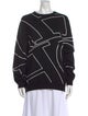 Carolina Herrera Merino Wool Printed Sweatshirt