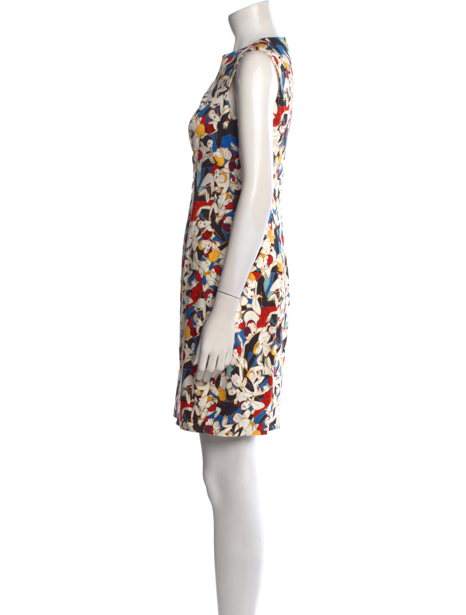 Carolina Herrera Printed Mini Dress