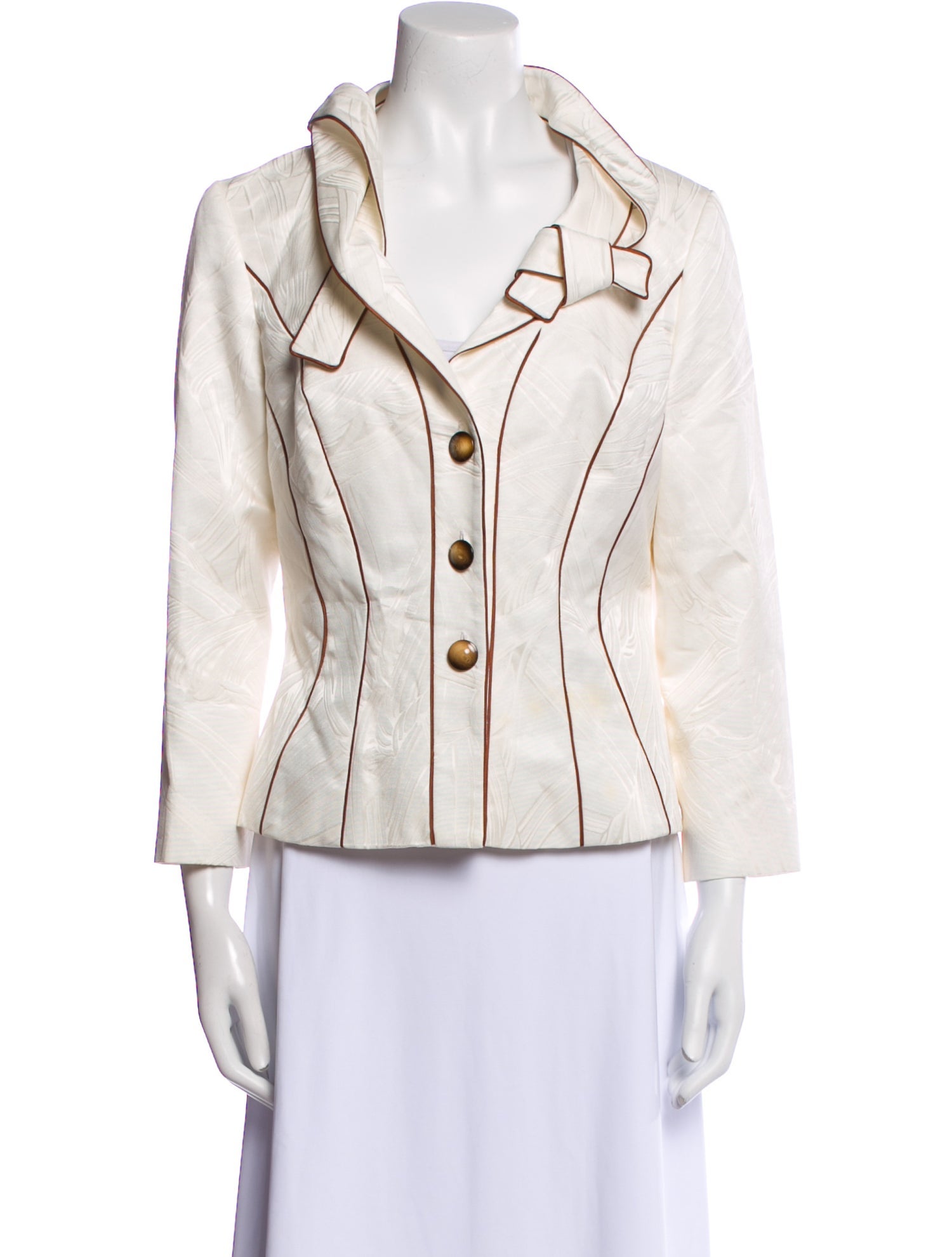 Carolina Herrera Striped Jacket