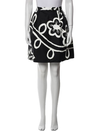 Carolina Herrera Printed Knee-Length Skirt