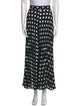 Carolina Herrera Polka Dot Print Wide Leg Pants