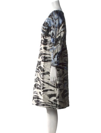 Carolina Herrera Printed Knee-Length Dress
