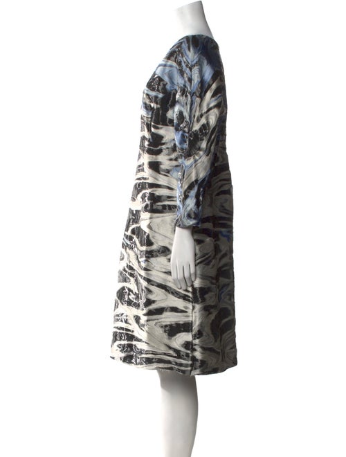 Carolina Herrera Printed Knee-Length Dress