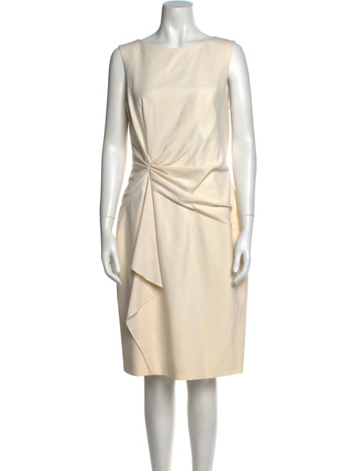 Carolina Herrera Virgin Wool Knee-Length Dress