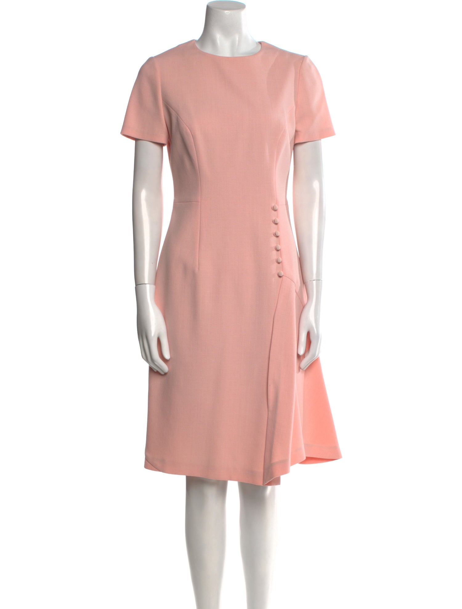 Carolina Herrera Virgin Wool Knee-Length Dress w/ Tags