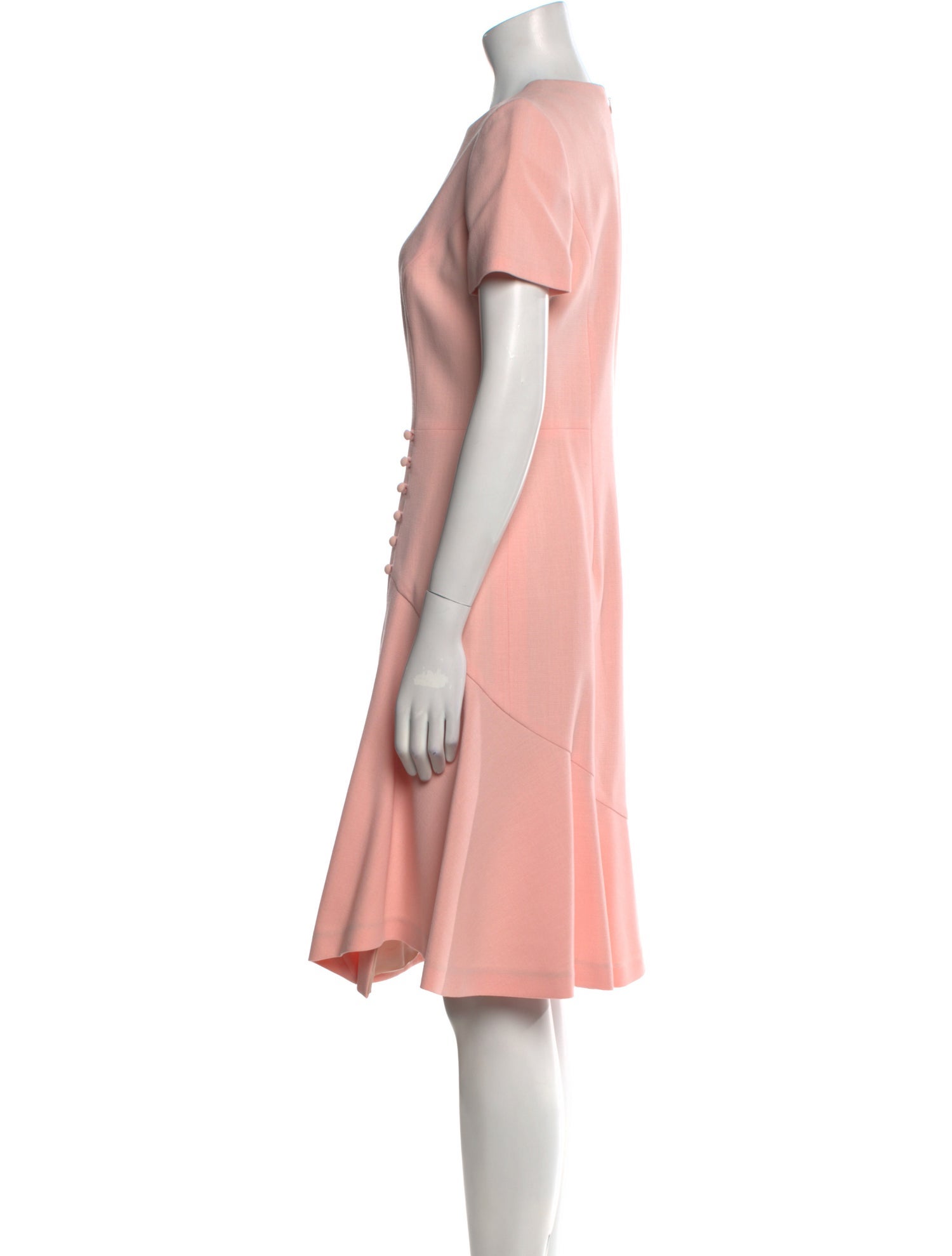 Carolina Herrera Virgin Wool Knee-Length Dress w/ Tags