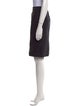Carolina Herrera Pleated Accents Knee-Length Skirt