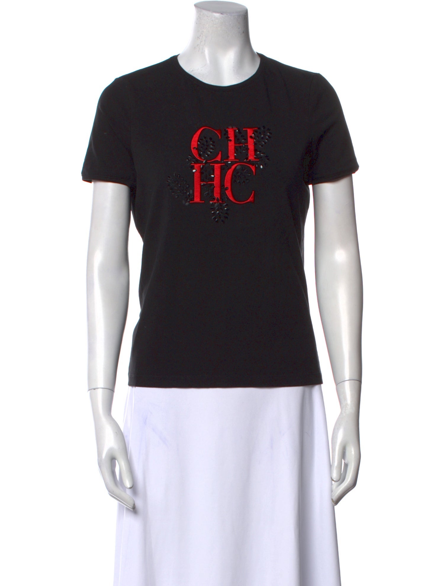 Carolina Herrera Graphic Print Crew Neck T-Shirt