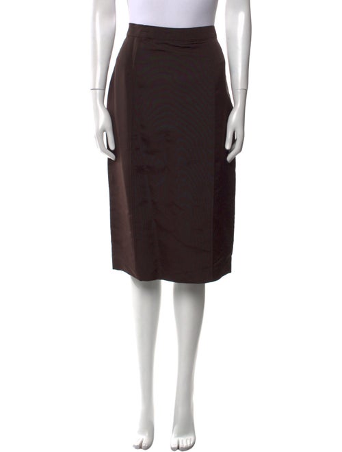 Carolina Herrera Wool Knee-Length Skirt