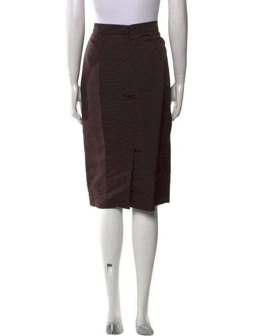 Carolina Herrera Wool Knee-Length Skirt