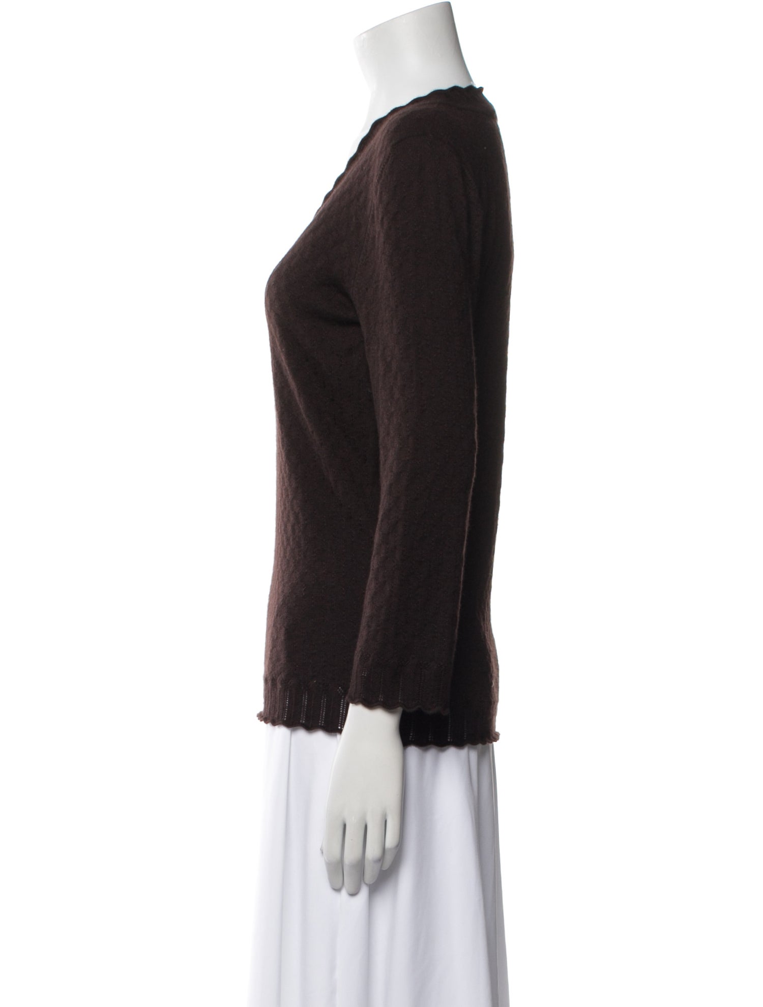 Carolina Herrera Cashmere V-Neck Sweater