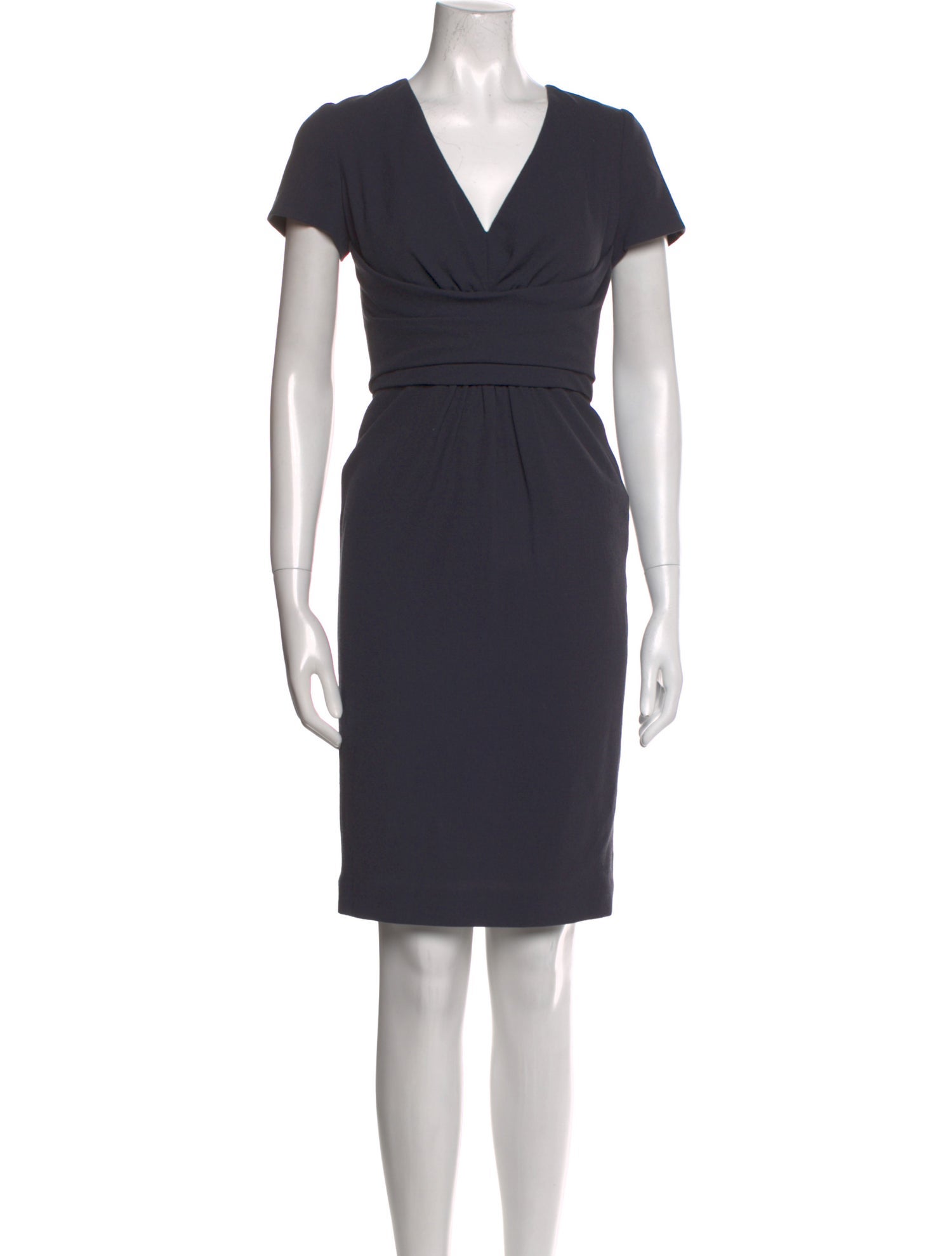 Carolina Herrera Wool Knee-Length Dress