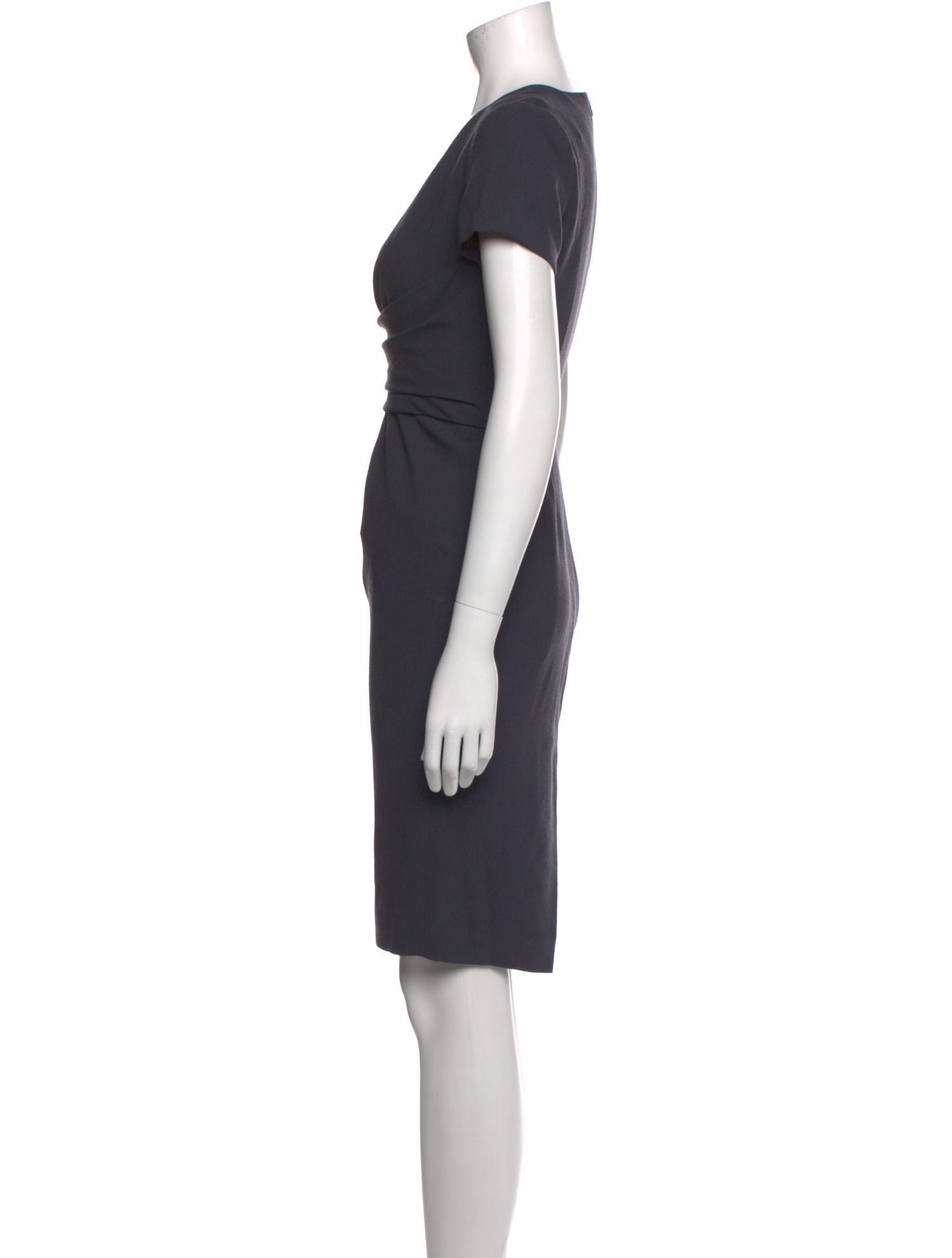 Carolina Herrera Wool Knee-Length Dress