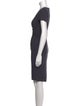 Carolina Herrera Wool Knee-Length Dress