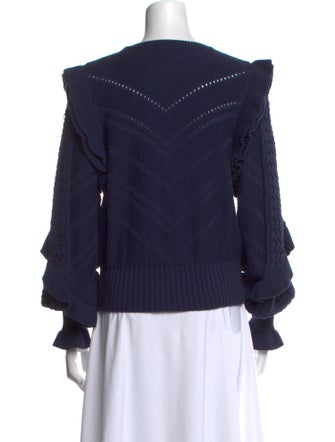 Carolina Herrera Scoop Neck Sweater