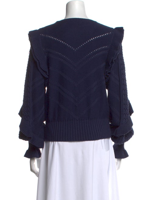 Carolina Herrera Scoop Neck Sweater