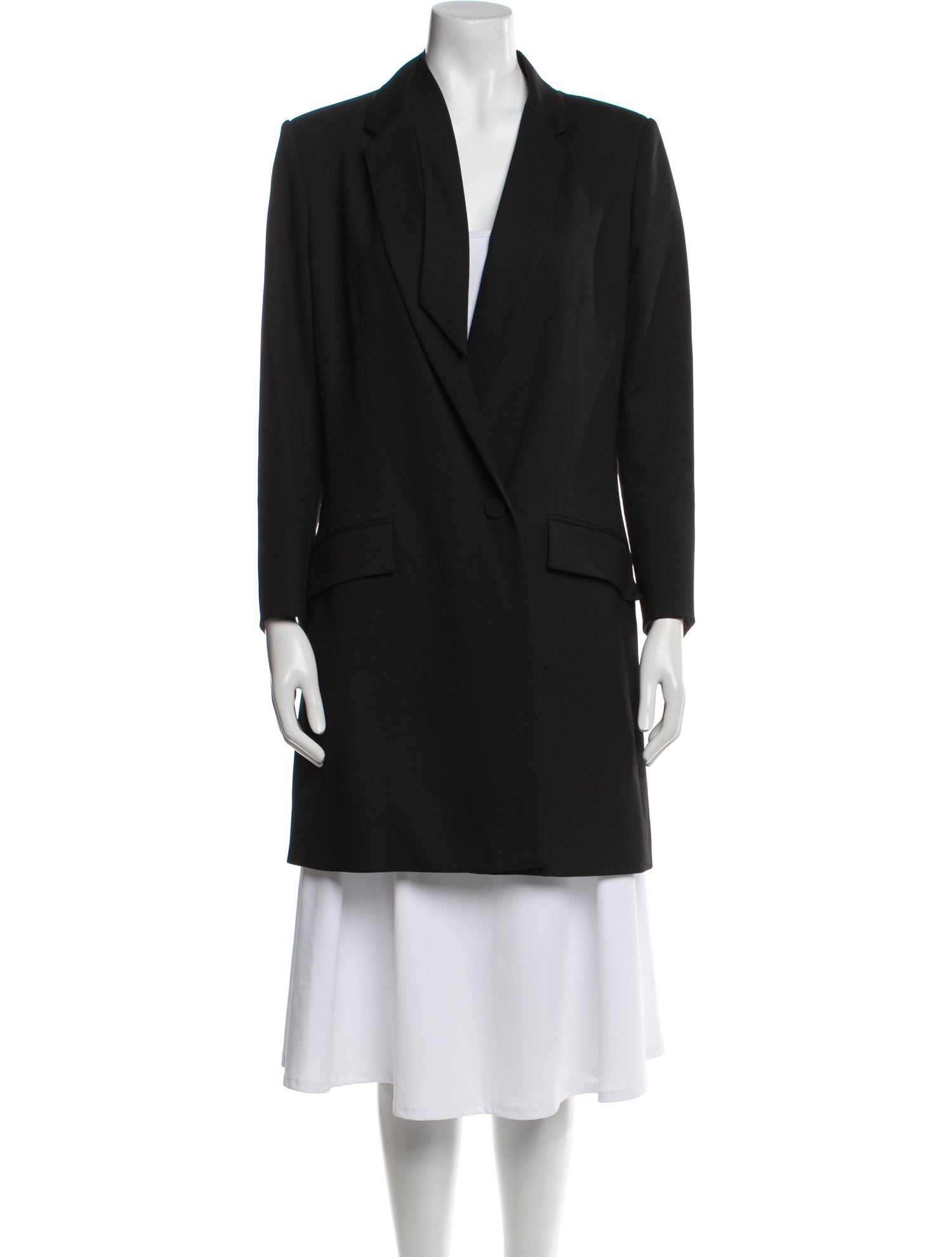 Carolina Herrera Virgin Wool Coat