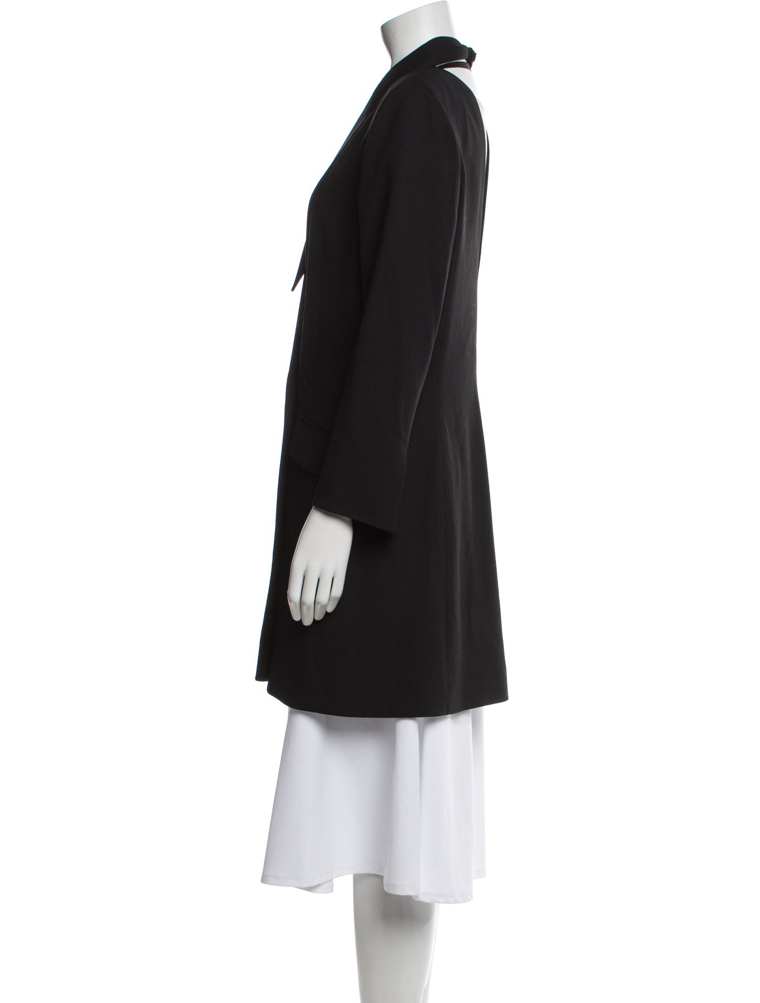 Carolina Herrera Virgin Wool Coat