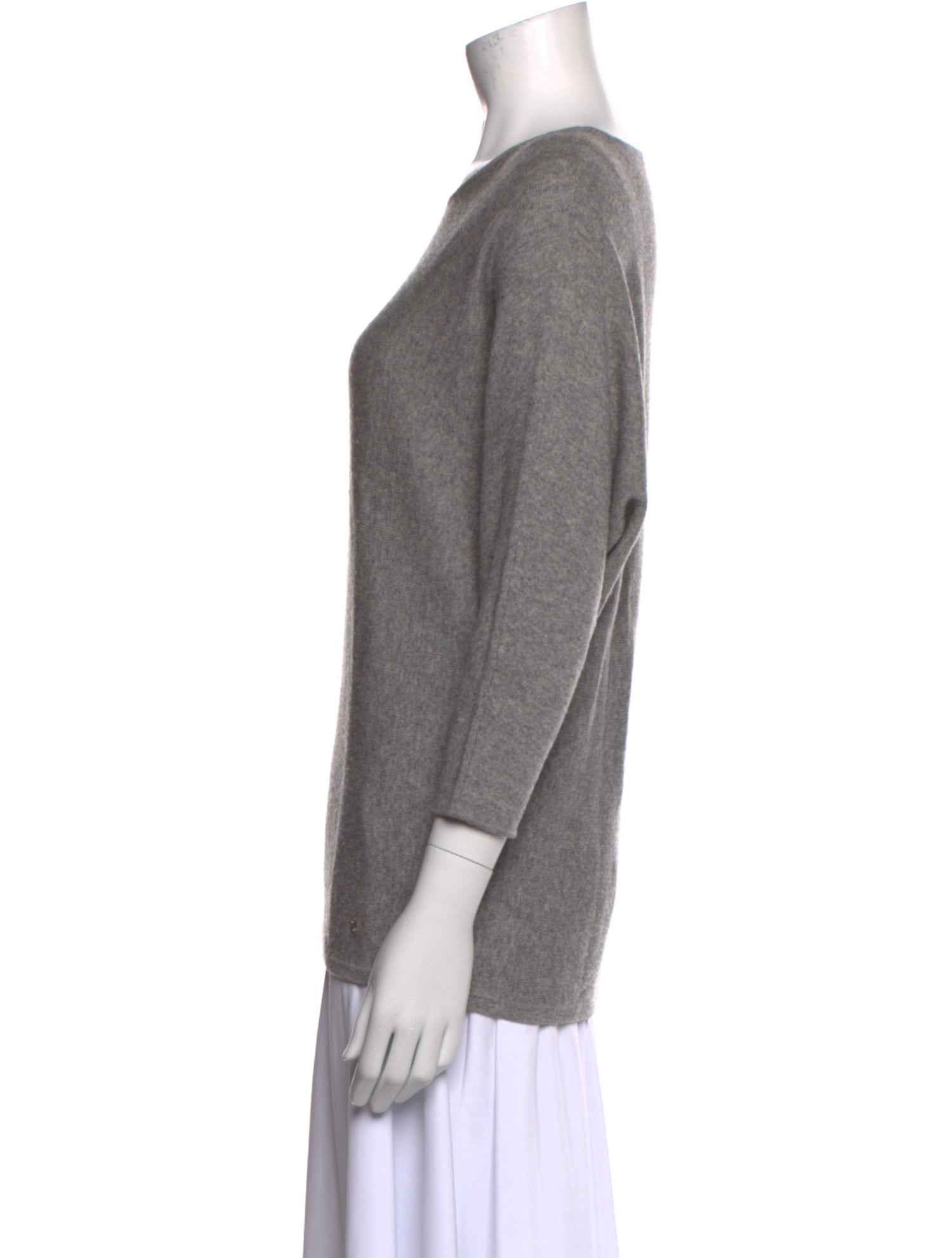Carolina Herrera Virgin Wool Scoop Neck Sweater