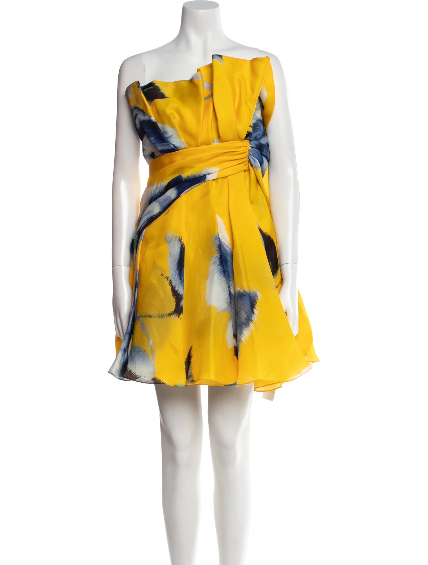 Carolina Herrera Printed Mini Dress