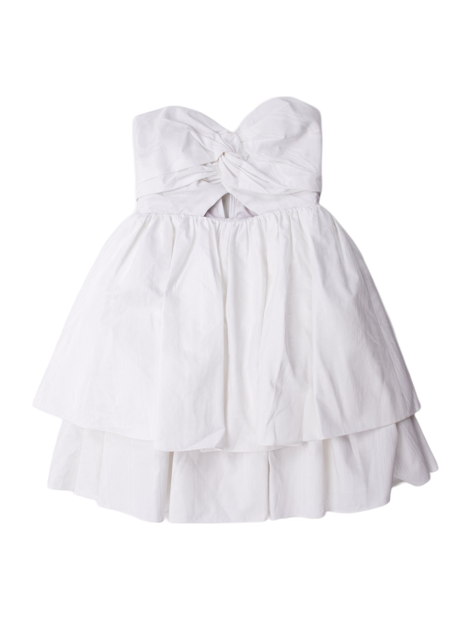 Carolina Herrera Strapless Mini Dress w/ Tags