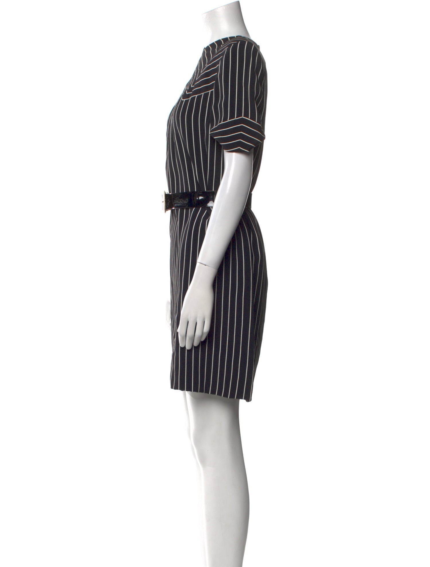 Carolina Herrera Striped Knee-Length Dress