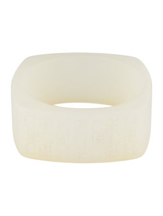 Carolina Herrera Resin Bangle Bracelet
