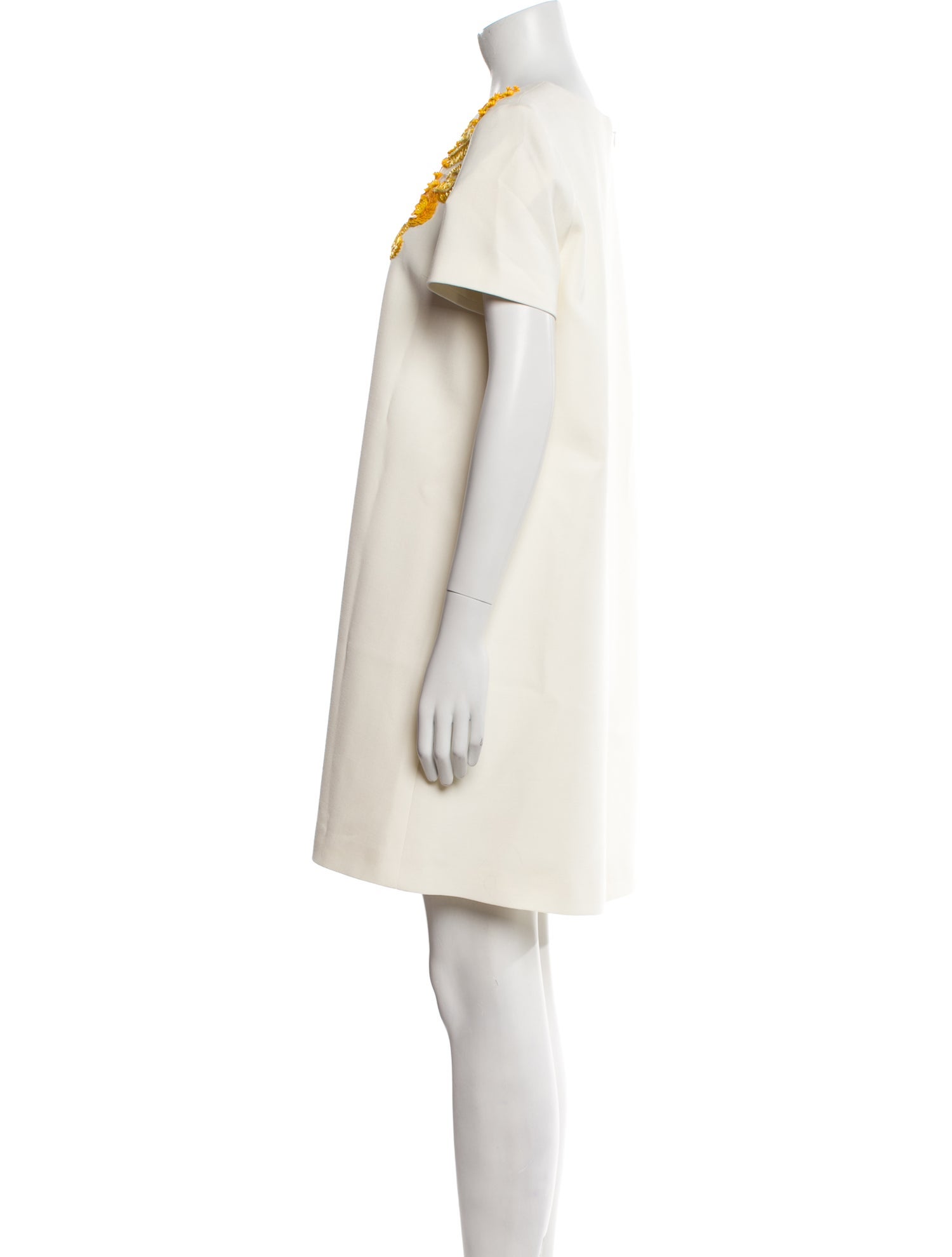 Carolina Herrera Wool Mini Dress