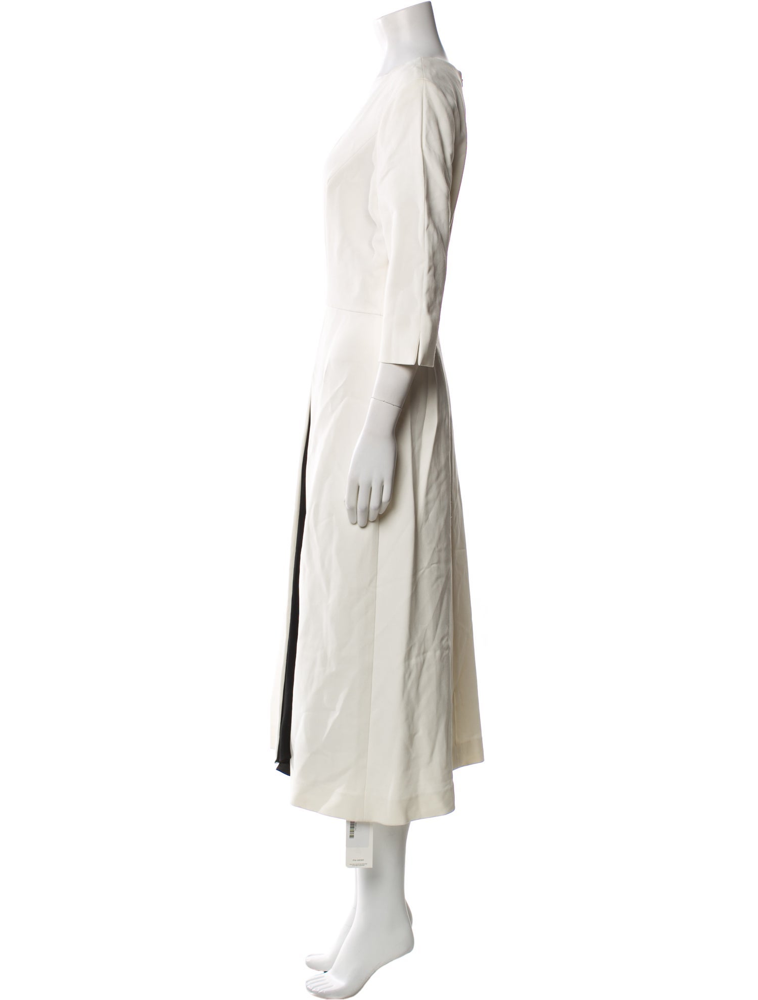 Carolina Herrera V-Neck Long Dress