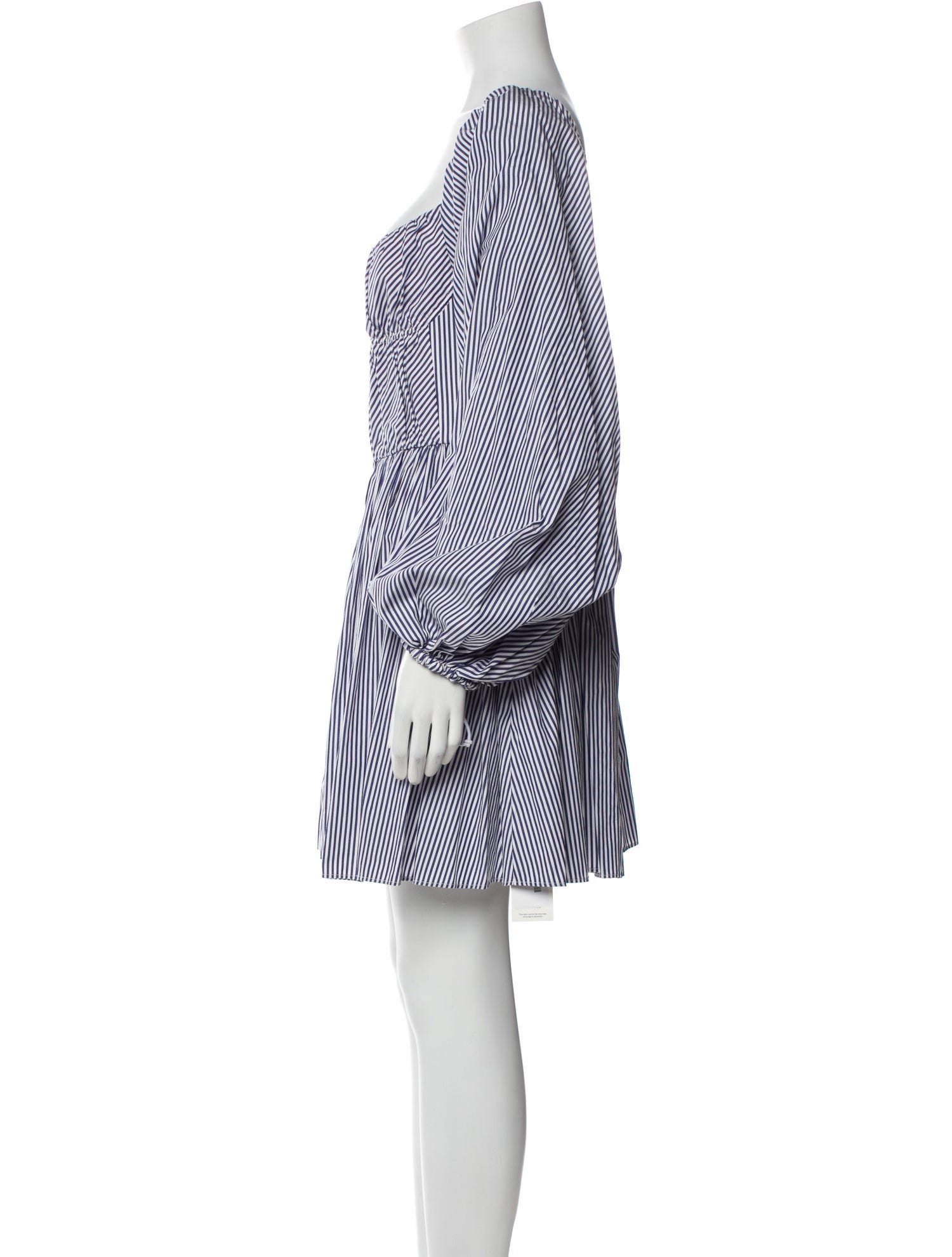 Carolina Herrera Striped Mini Dress