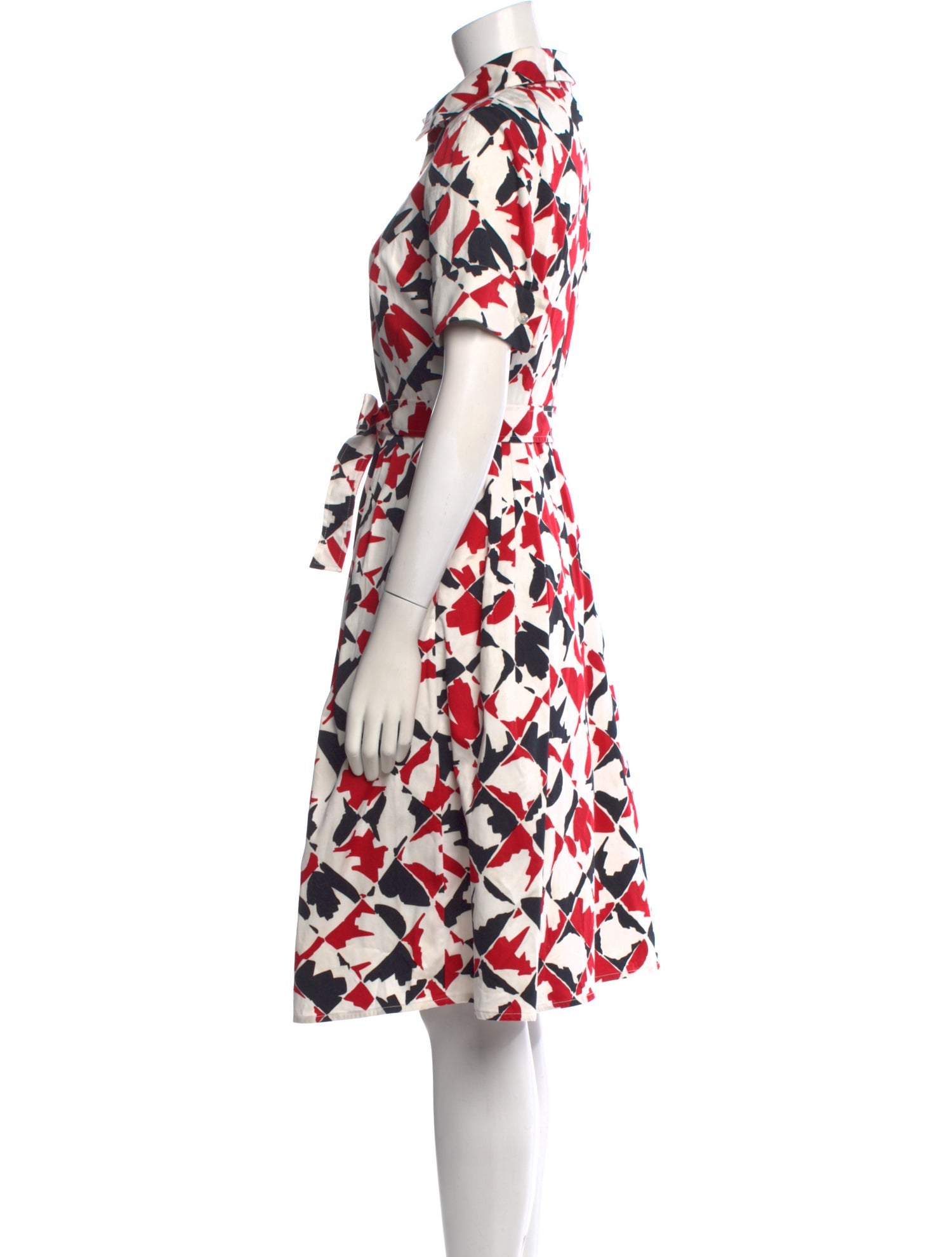 Carolina Herrera Printed Knee-Length Dress