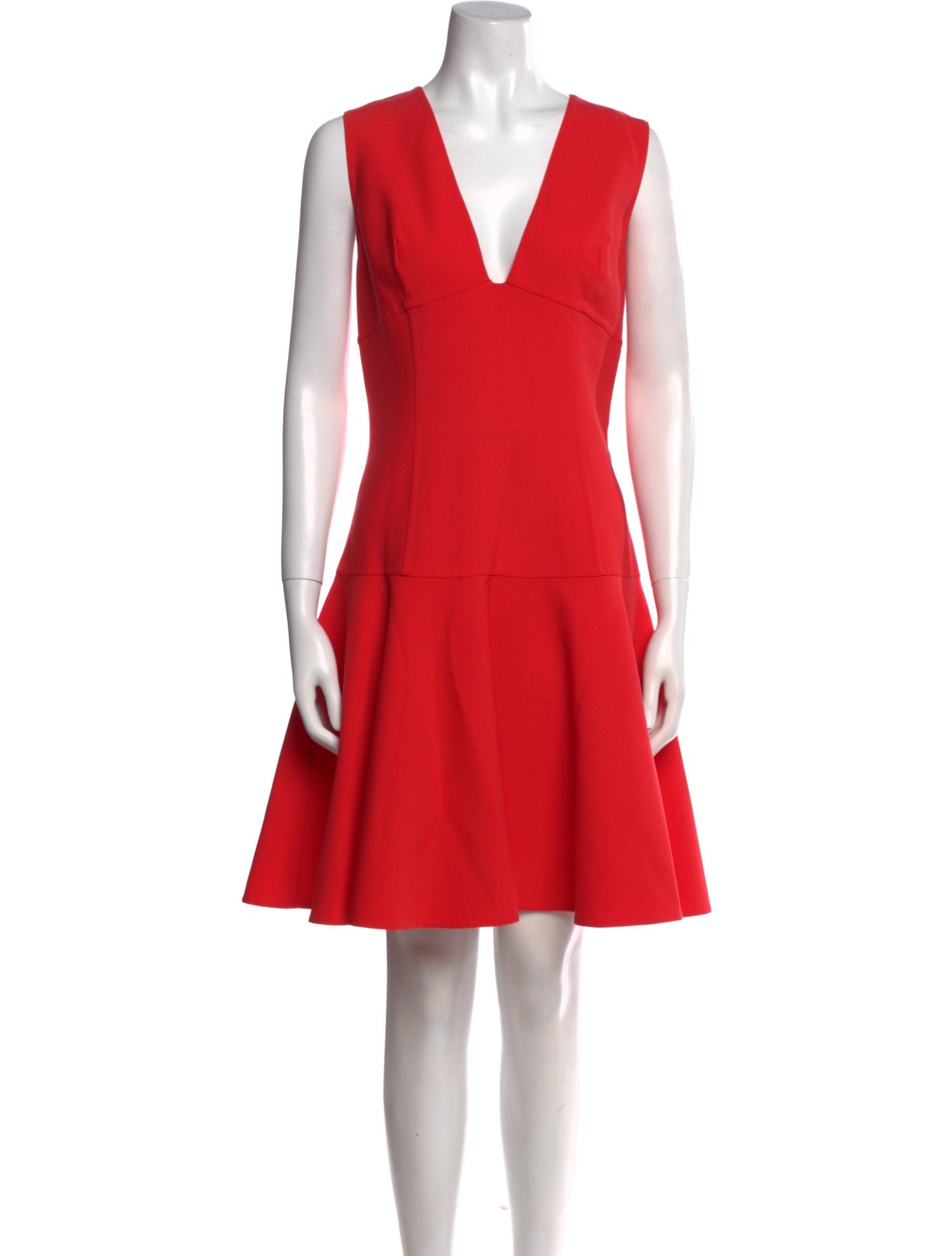 Carolina Herrera Virgin Wool Knee-Length Dress